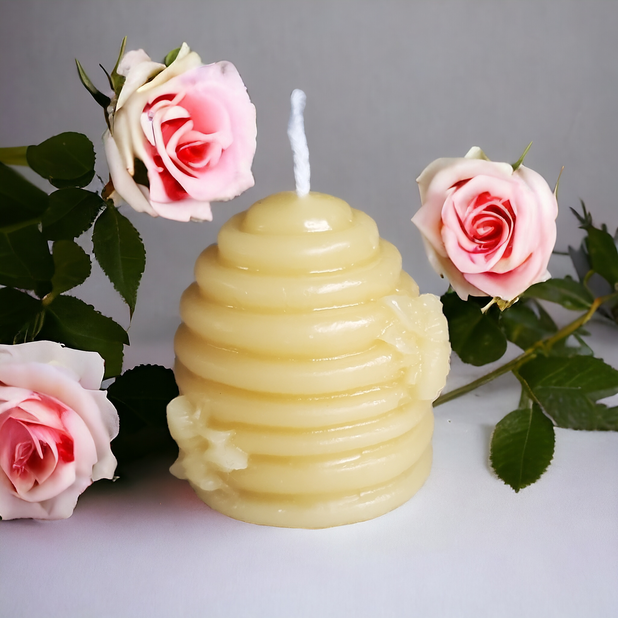 Different Branches - Wholesale Novelty Candle - Handmade in Ohio Single pure beeswax beehive candle no drip7