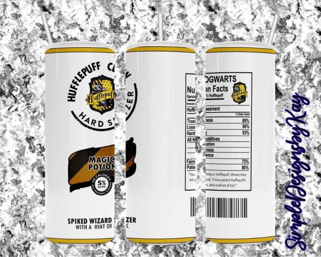 Noel & Co Tumblers - Wholesale Insulated Mug/Tumbler - Hufflepuff Claw0