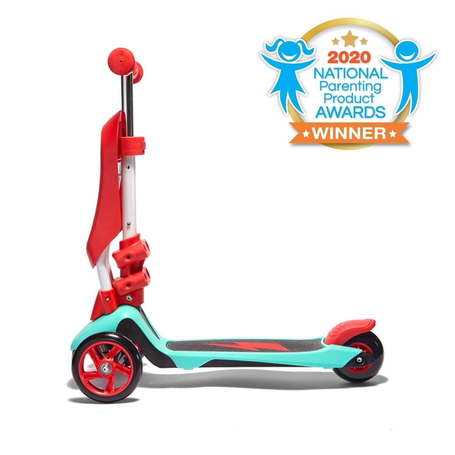 SVOLTA - Wholesale Bike/Scooter - Kids - SVOLTA Ace 2-in-1 Sit and Stand Convertible Scooter - Red4