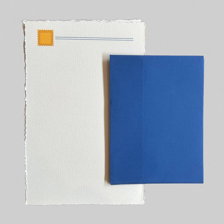 Moon&June Studio - Wholesale Stationery/Notecard Set - Ravioli Letter Set Stationery / Handmade Paper0