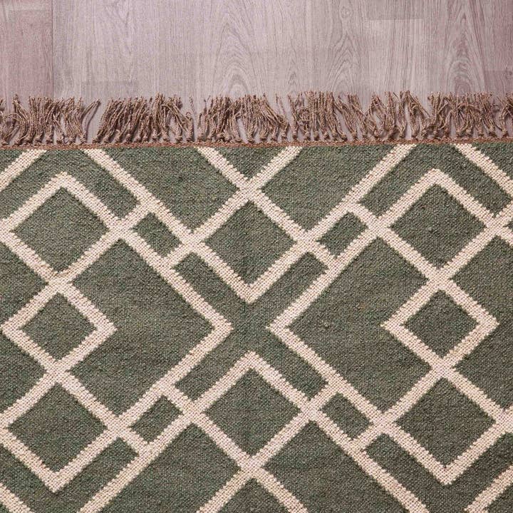 Chouhan Rugs - Wholesale Area Rug - Vinatge Jute Kilim Rug, Traditional Large Rug, Living Room6