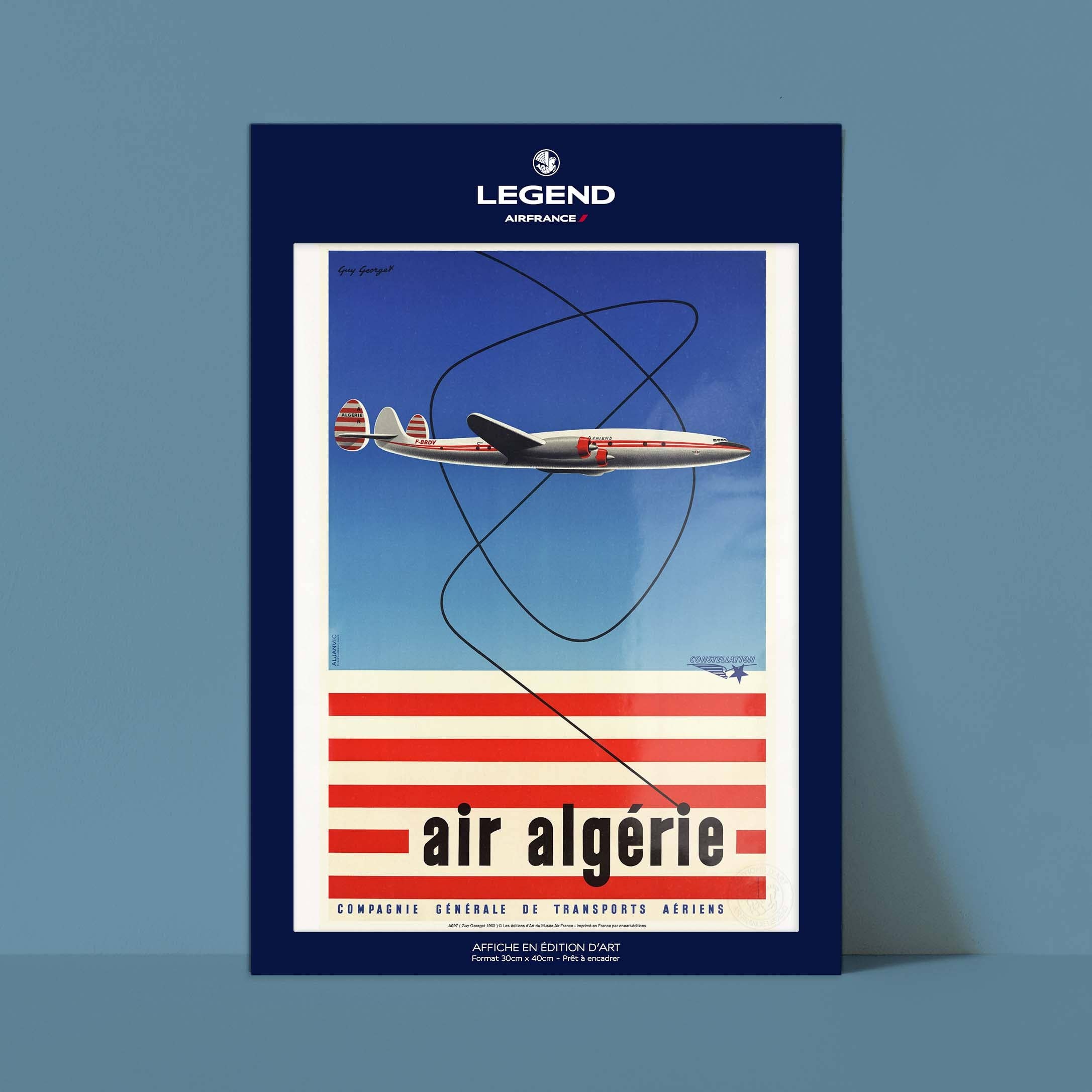 Oneart - Wholesale Poster - Air France / Air Algérie Poster - AFL06970