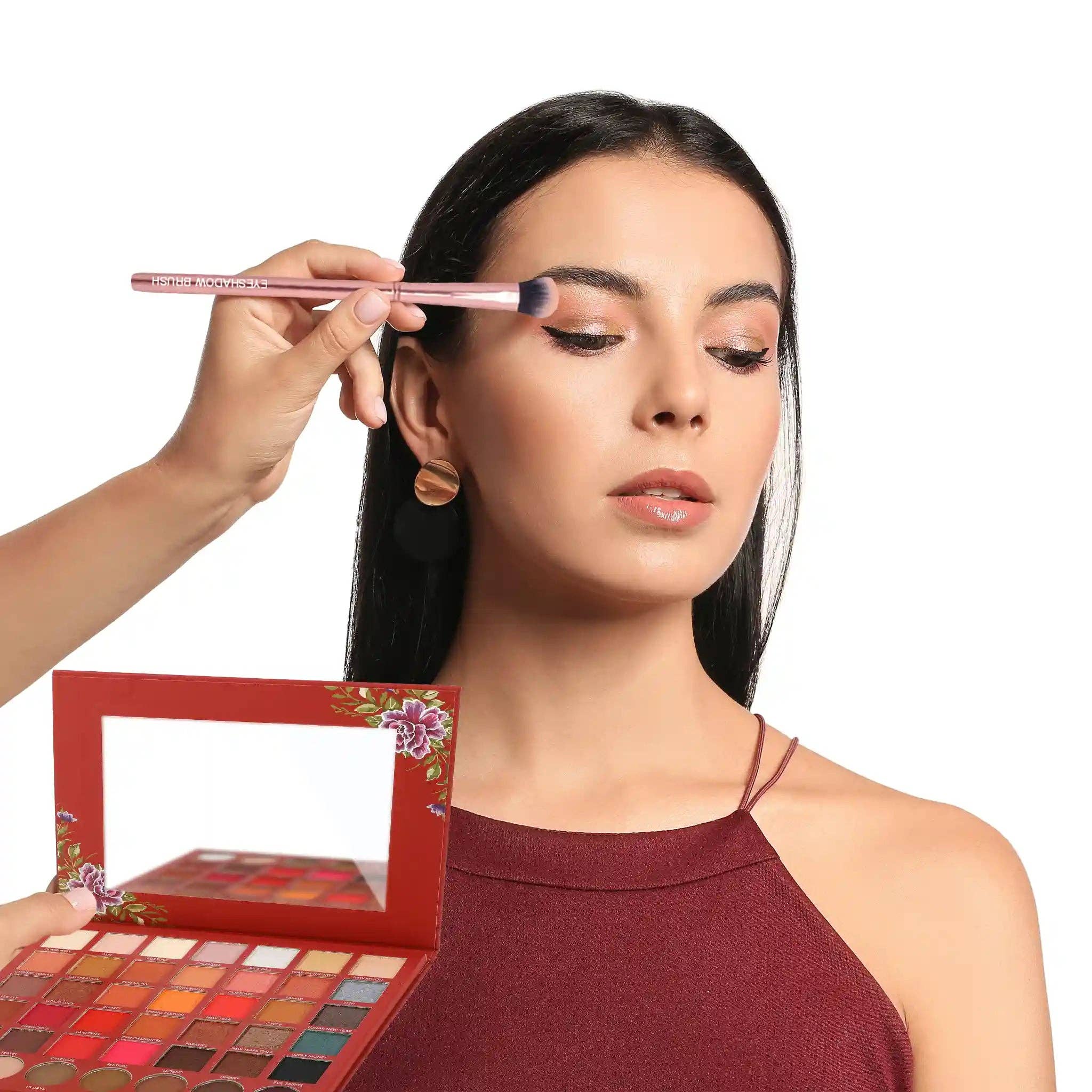 Efon International Corp. – Großhandel Lidschattenpalette – Tiger Eyes - 42 Farbduo-Finish Lidschatten-Make-up-Palette13