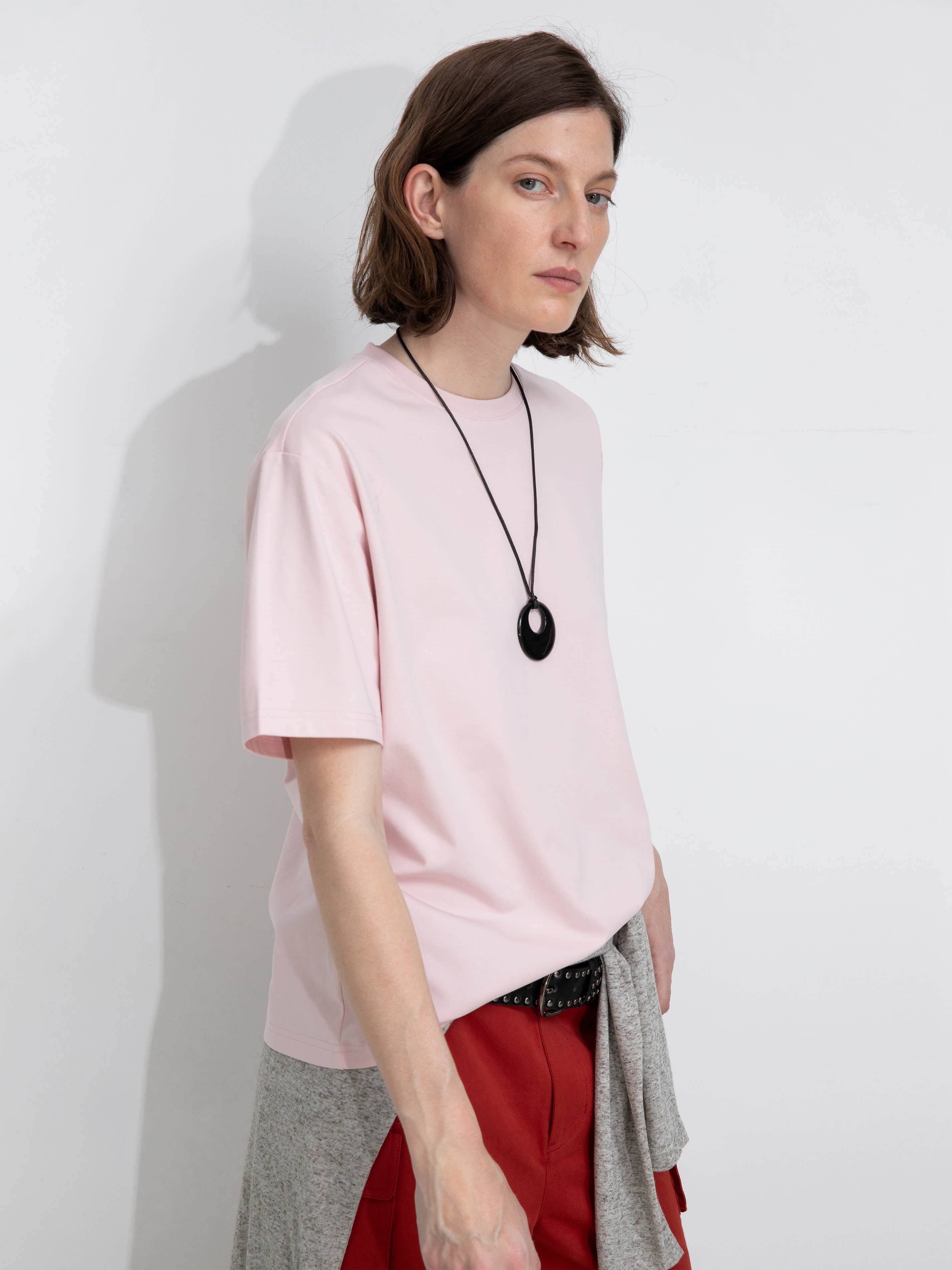 CUBIC – wholesale T-shirt – women's – C BY CUBIC Oversized Crew Neck Solid T-Shirt11