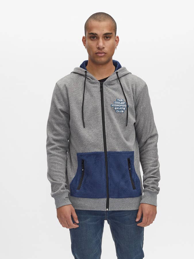 Moletom com capuz e zíper Coolest HD por atacado de Hydroponic