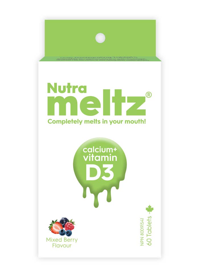Calcium+vitamine D3 pour la vente par NUTRAMELTZ, INC