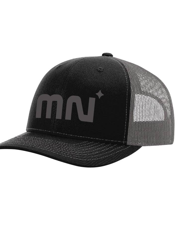 Black/Charcoal MN32 Major Snapback for wholesale by Up North Trading Company