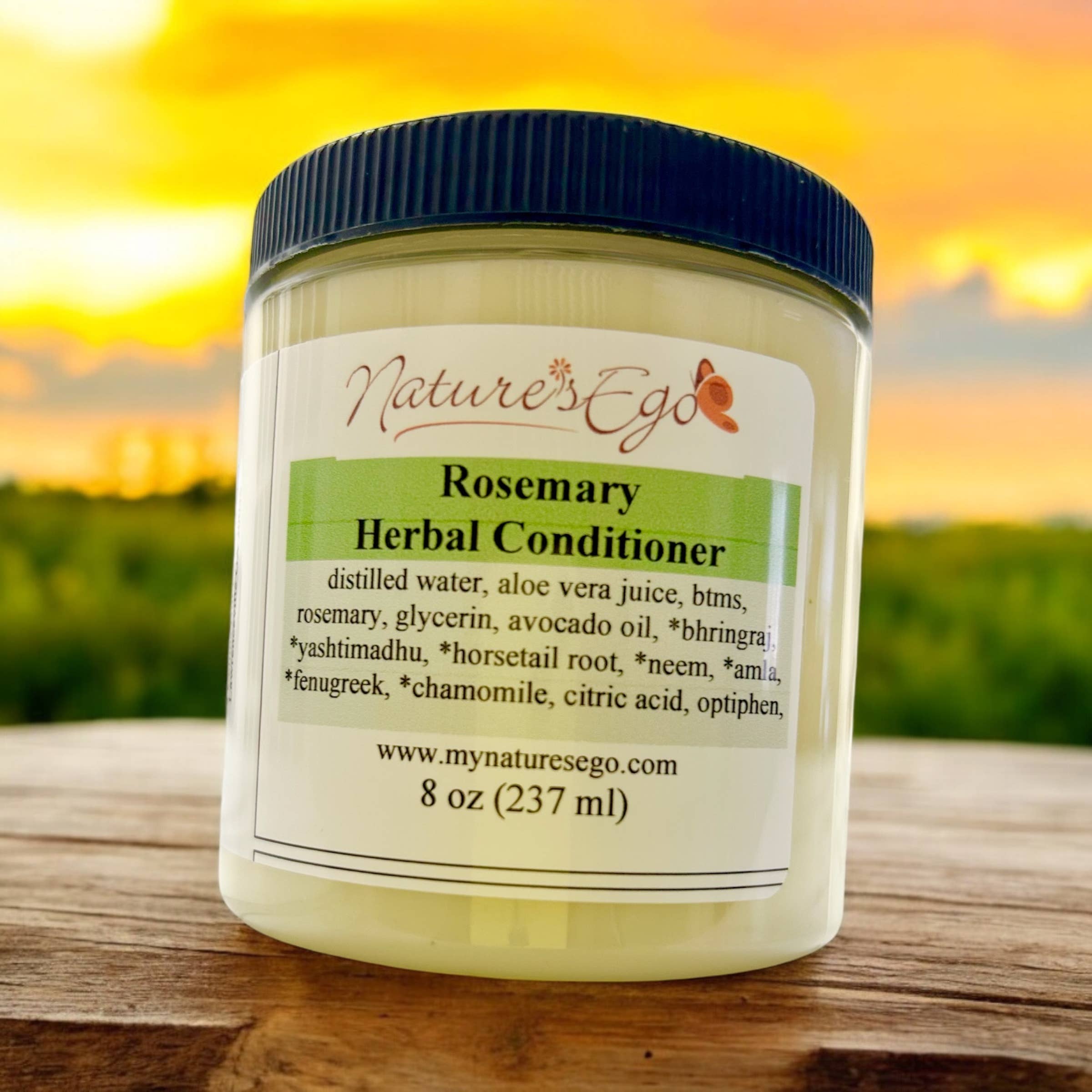 Nature's Ego - Vente Après-shampoing - Revitalisant aux herbes au romarin1