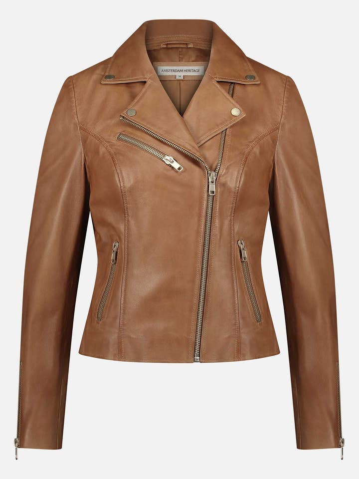 Phoenix | Leather Moto Jacket for wholesale by Amsterdam Heritage Leather Belts, Bags, Jackets & Apparel