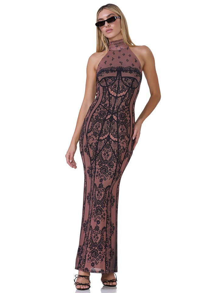 Vestido Arlette - Noir Bustier por atacado de AFRM