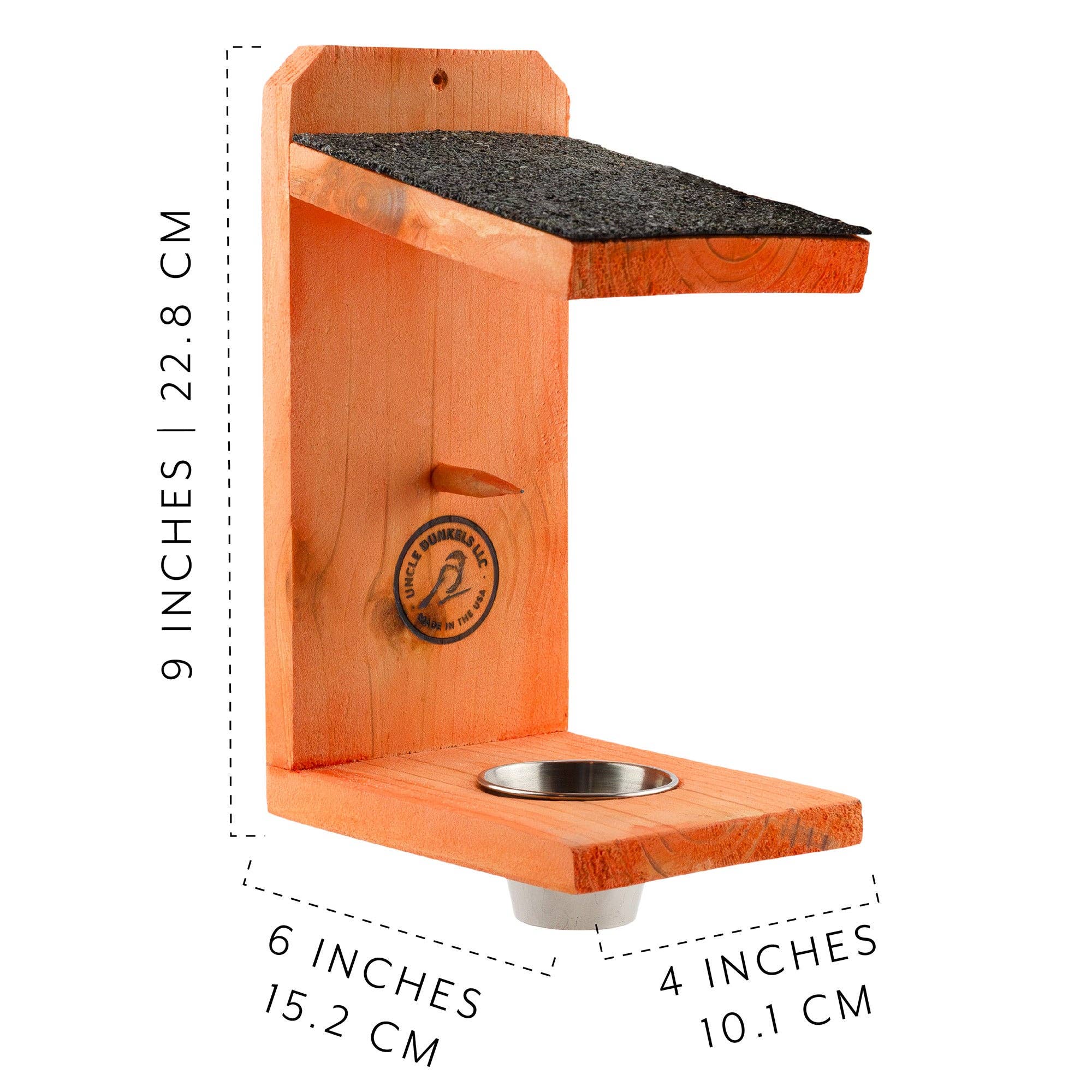 Kurated Korner - Wholesale Bird Feeder - Uncle Dunkel's Handmade Oriole Bird Feeder8