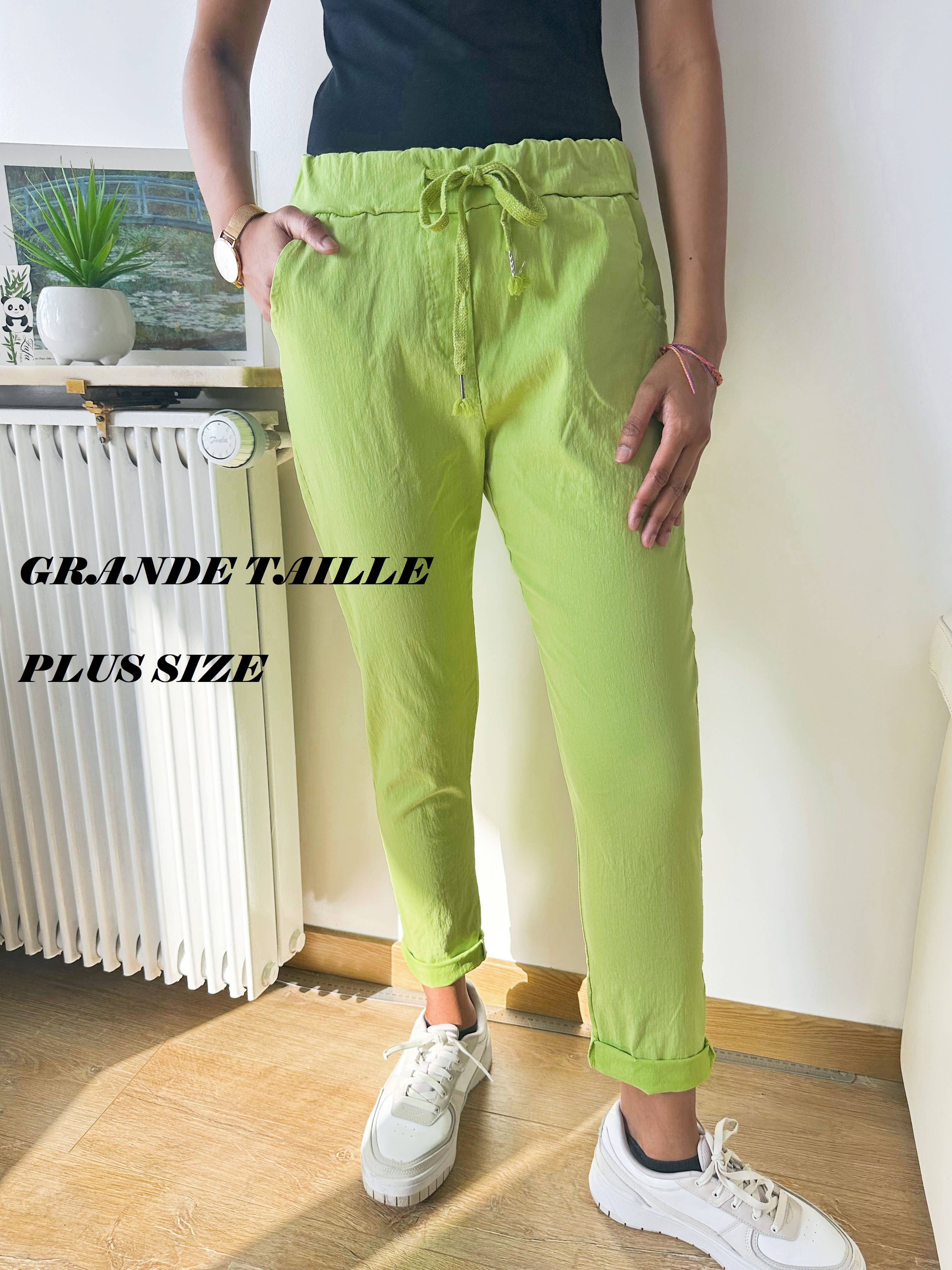 ZAFA PARIS - Wholesale Pants – Women's - 74FB0P002-PLUS size-pantajogg with pouch47