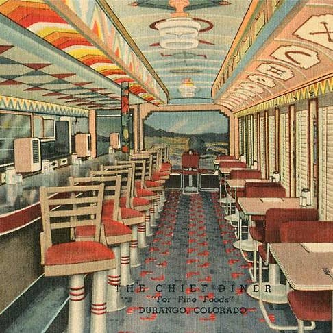 Art Print RE-97 Chief Diner, Durango, Colorado for wholesale by Found Image Press