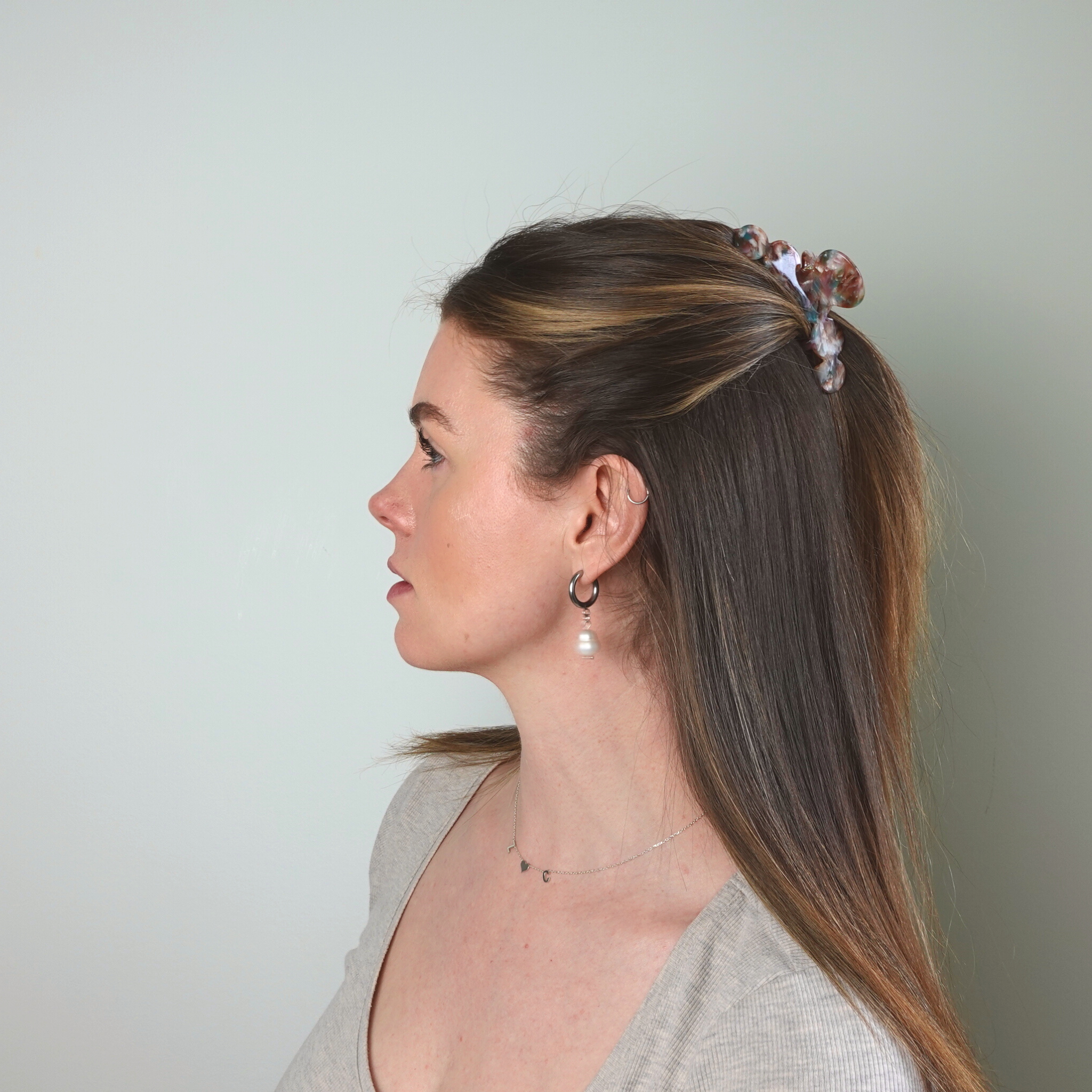 Love Attack - Wholesale Hair Clip - Women's - Nefeli Cellulose Acetate Minimalist Cloud Hair Claw Clips10