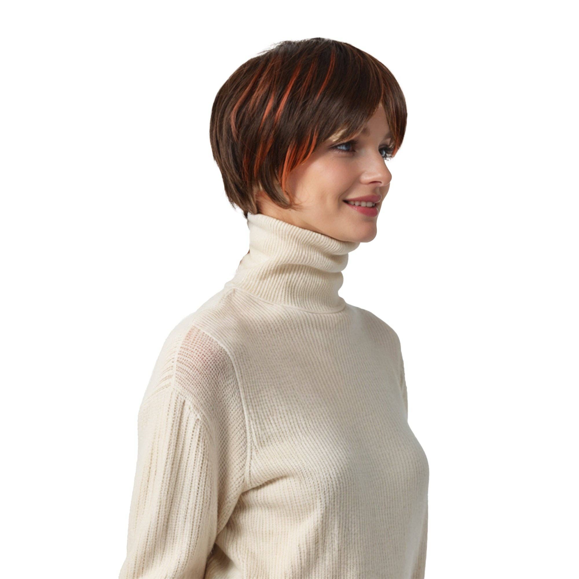 AK Brand - Wholesale Hair Extensions - 11" Short Layered Pixie Cut Wig for Women with Bangs9