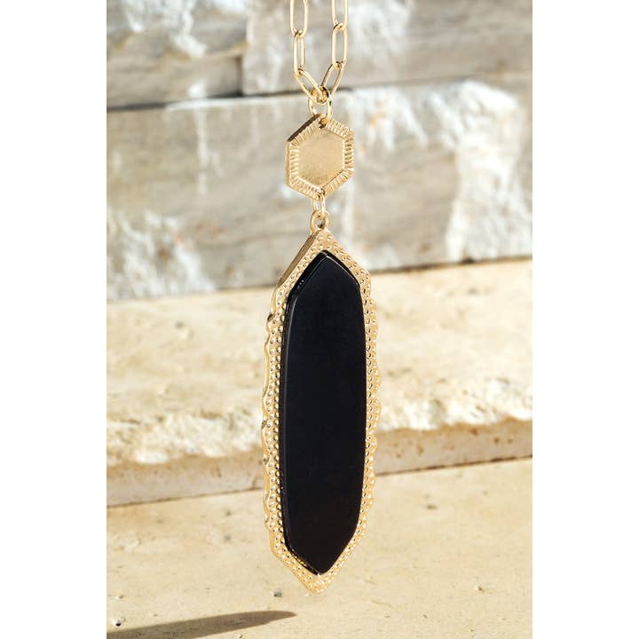 Urbanista Outlet - Wholesale Pendant/Charm Necklace - Semi Stone Pendant Necklace