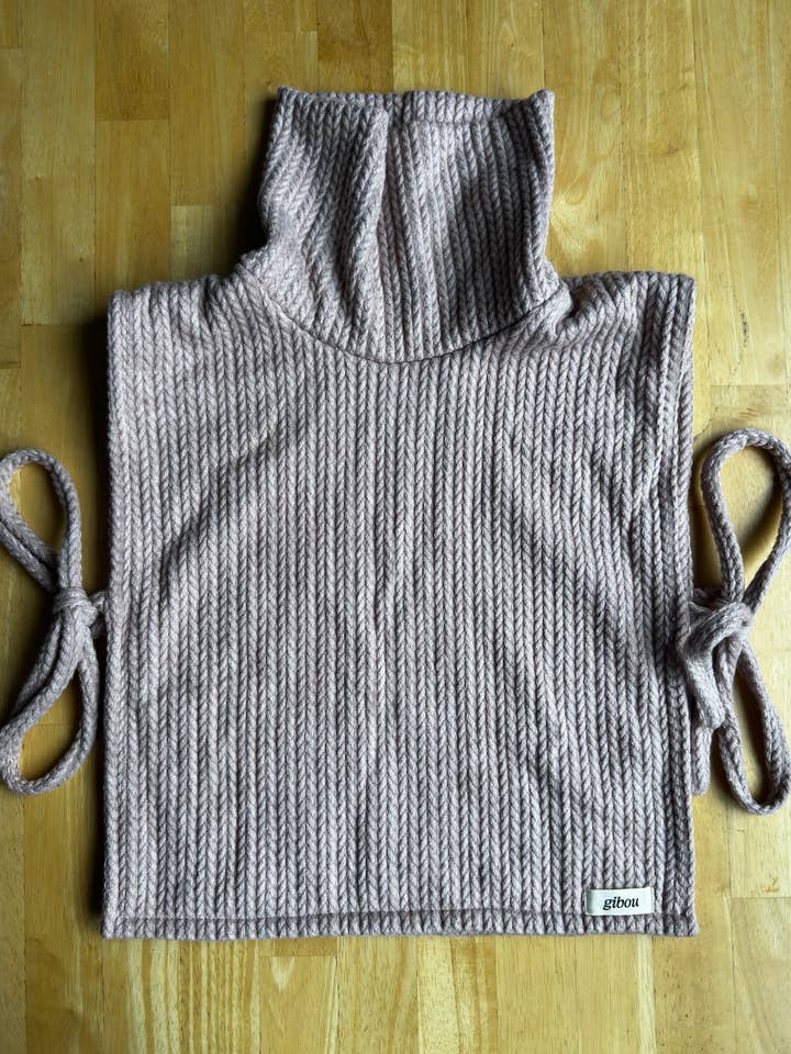 Imparfait - Col roulé écossais rose for wholesale by Gibou