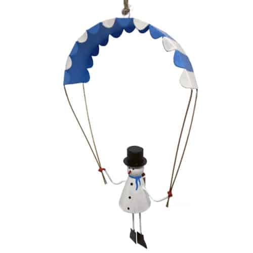 Snowman in paraglider for wholesale by Santa and friends