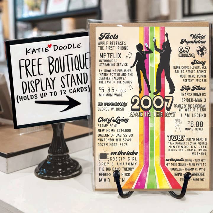 Katie Doodle | Boutique Greeting Cards & Birthday Gifts - Wholesale Verjaardagskaartje - Schattige Kaarten, Unieke Verjaardagskaarten, Grappige Kaarten, Mannen of Vrouwen5