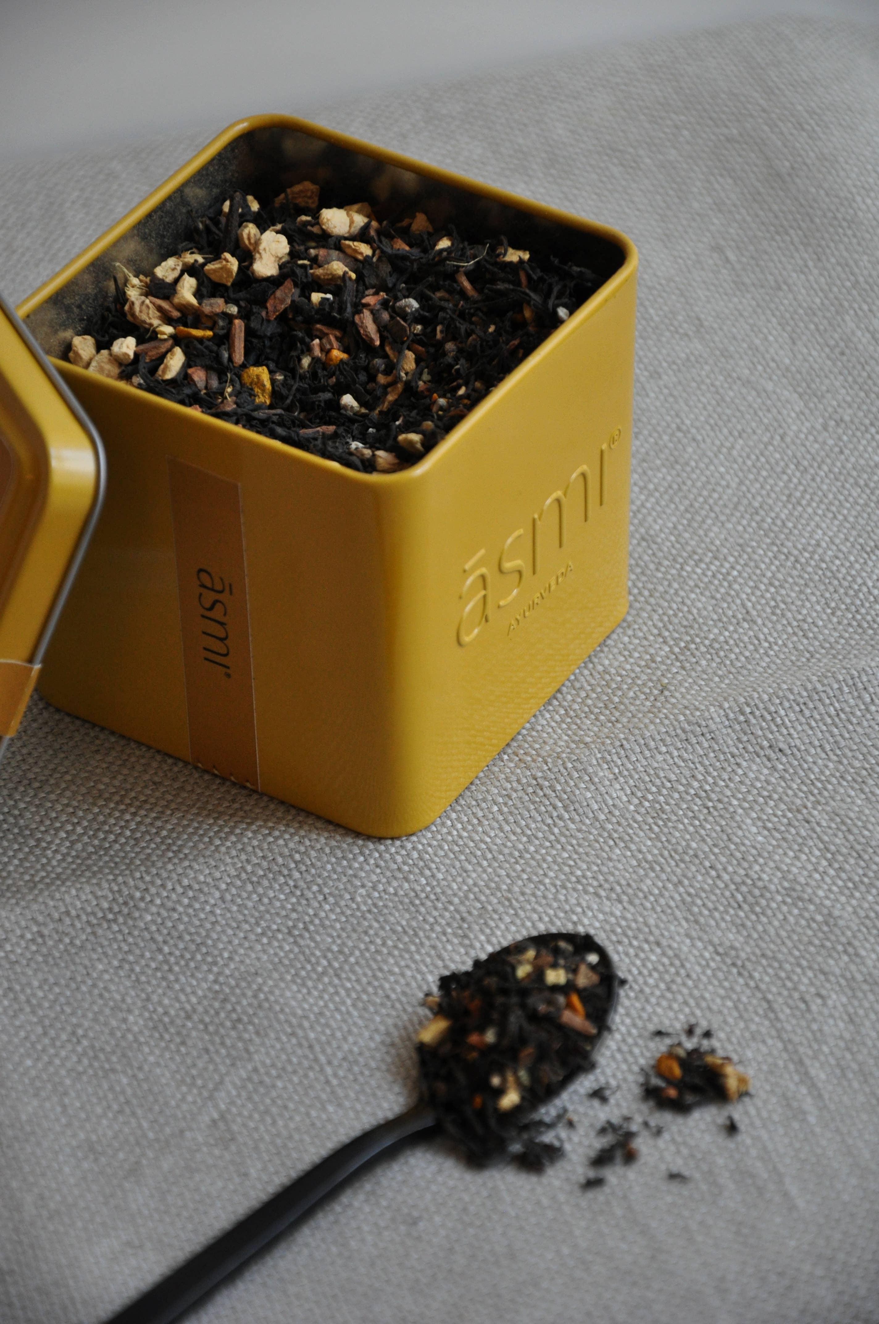 Asmi Ayurveda, a brand of Tritha GmbH - Wholesale Loose Tea - ENERGISE TEA BOX 150g6