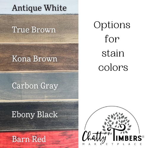 Chatty Timbers Marketplace - Wholesale Outdoor Sign - 4FT Welcome To Our Home Wooden Porch Sign - Interchangeable1