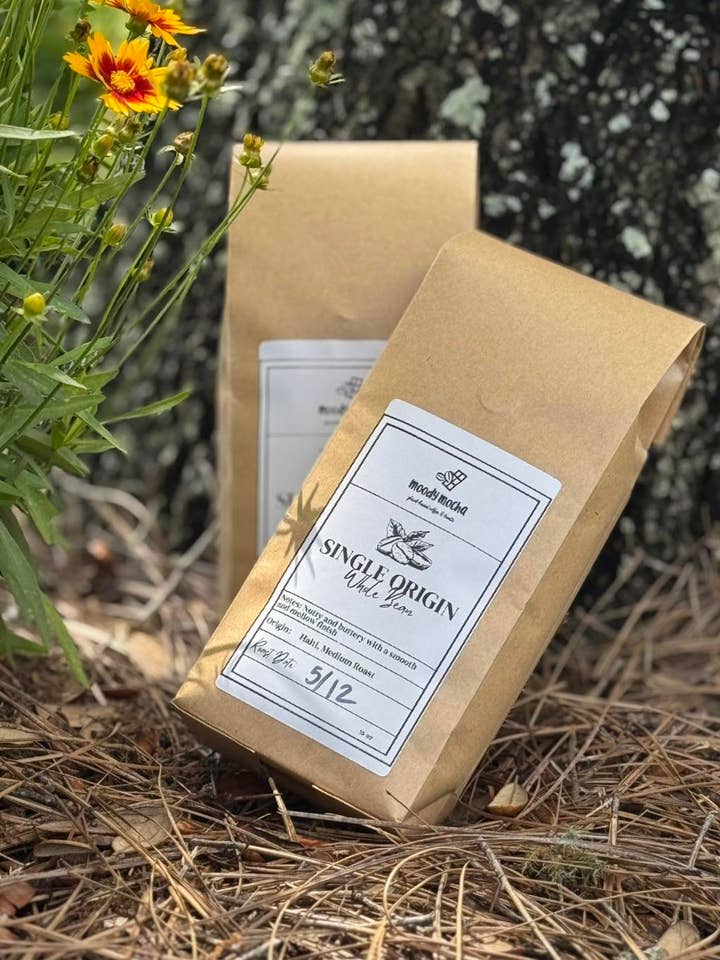 Brazilian Coffee- Single Origin: 5lb bag for wholesale by Moody Mocha