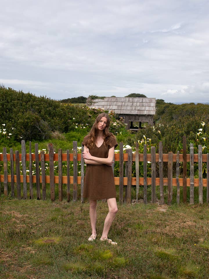 Vestido Mini Gwyn para venta al por mayor de Honest Cotton