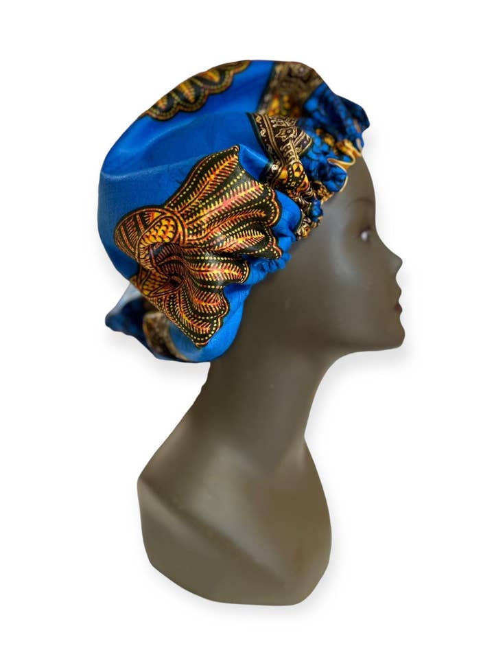 Justerbar natkappe i satin for engroshandel hos Esancyel cosmetics