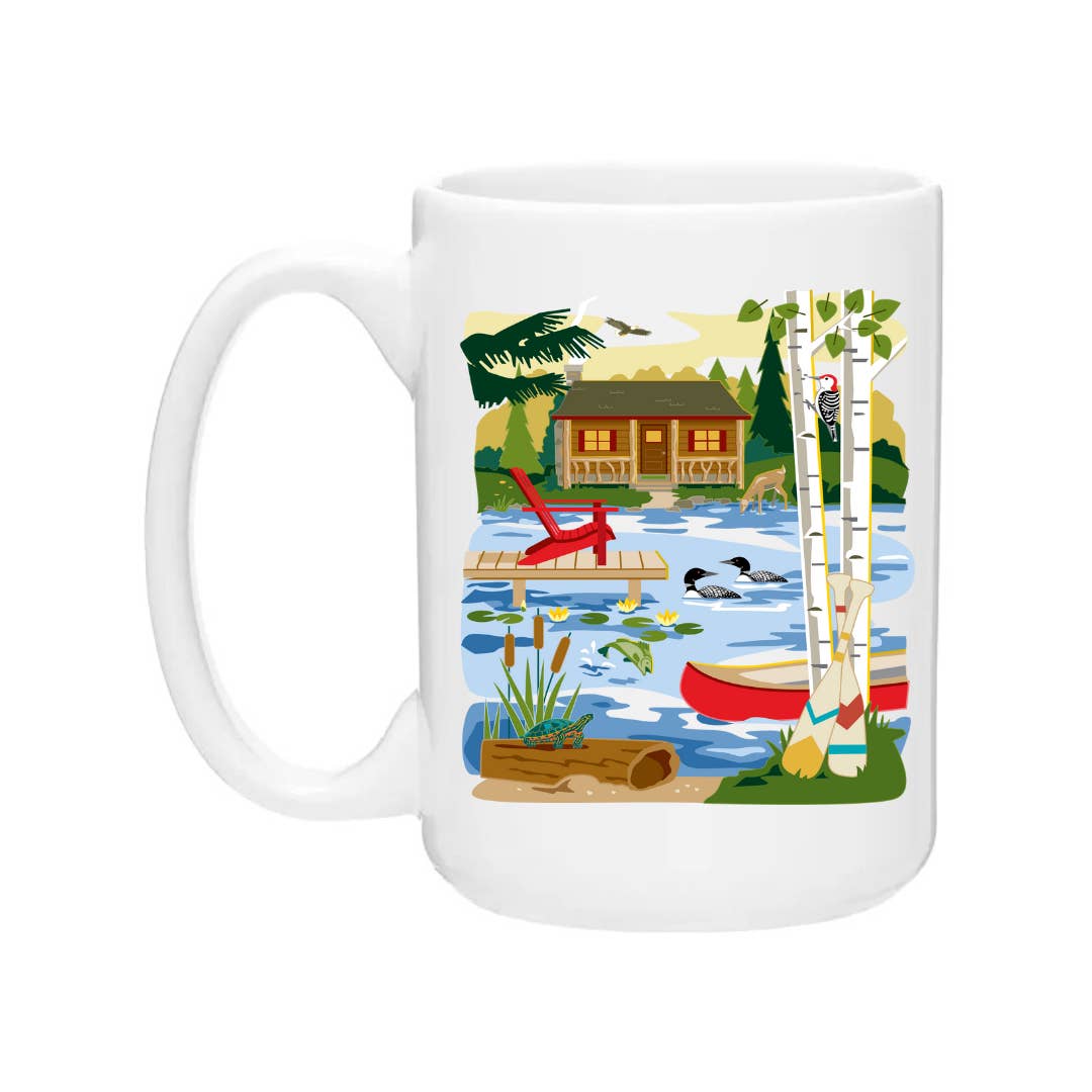 Creative Compass - Wholesale Coffee Mug - Ceramic Coffee Mugs | Cabin Life