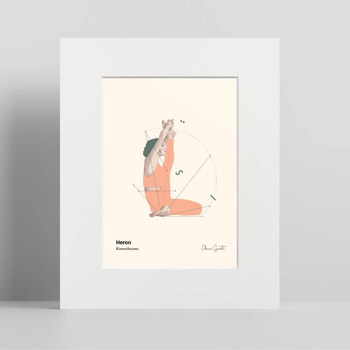 Addvent - Wholesale Art Print - Yoga Positions / Small Art Prints25