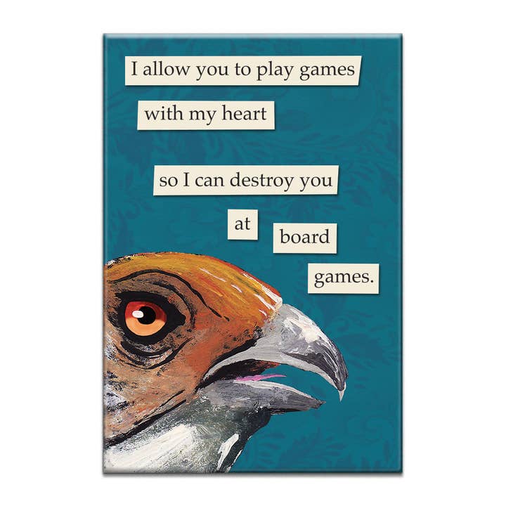 Play Games Magnet for wholesale by The Mincing Mockingbird