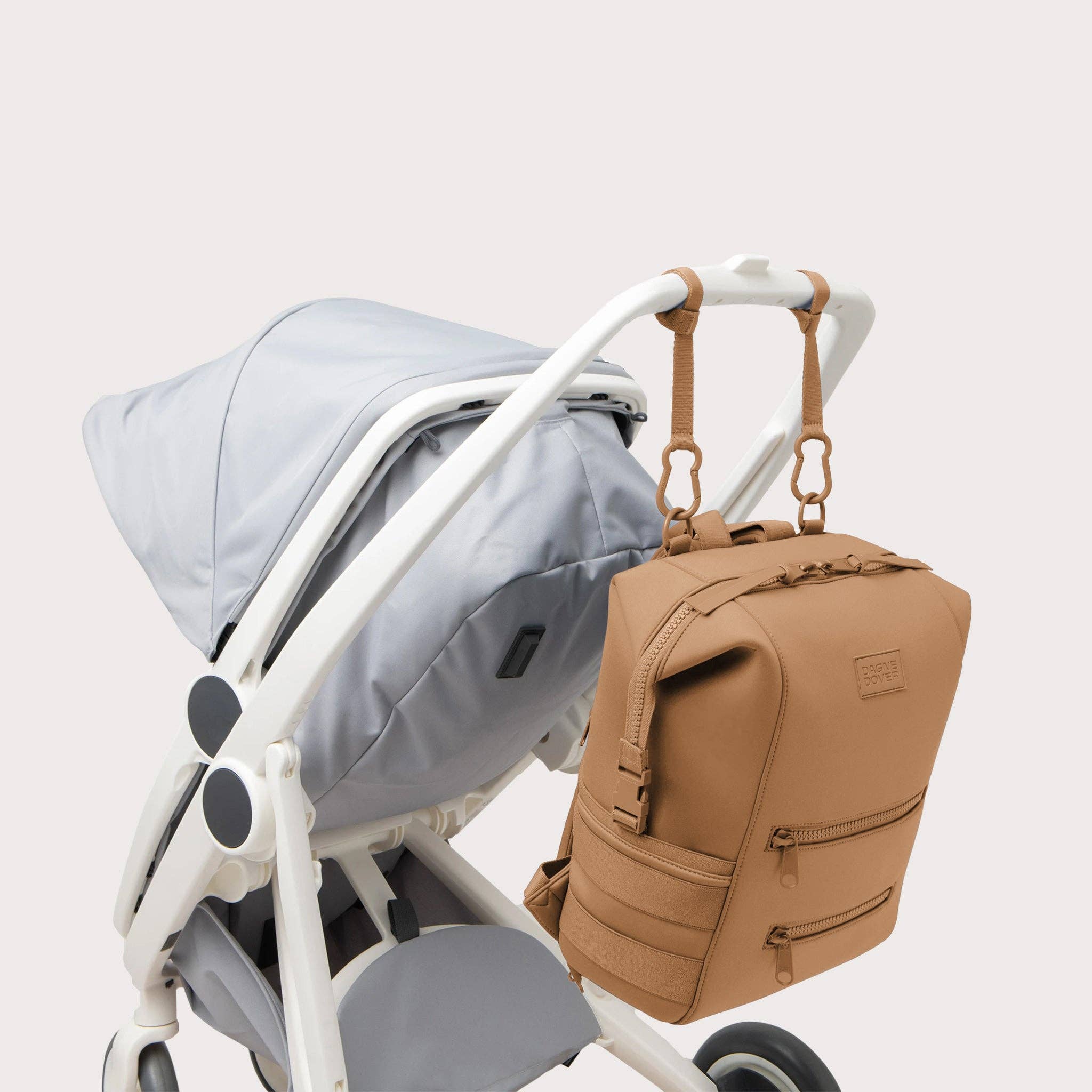 Dagne Dover - Wholesale Diaper Bag - Baby - Indi Diaper Backpack in Camel, Large7