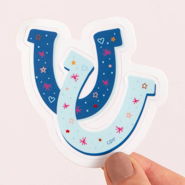 Autocollant Décalcomanie Fer à Cheval pour la vente par Callie Danielle