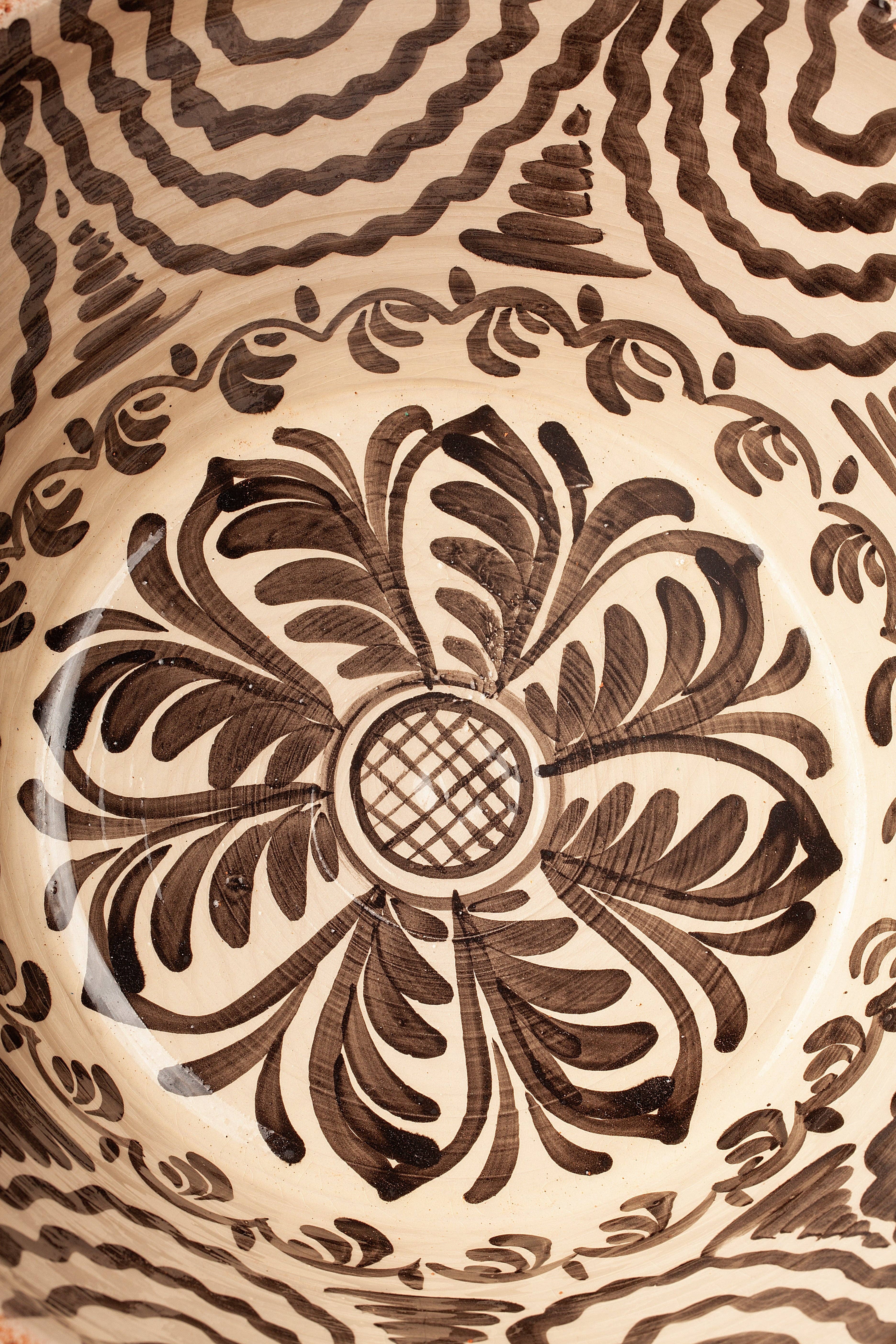 Eturel Madrid - Wholesale Decorative Plate/Dish/Bowl - Granada-style black basins4