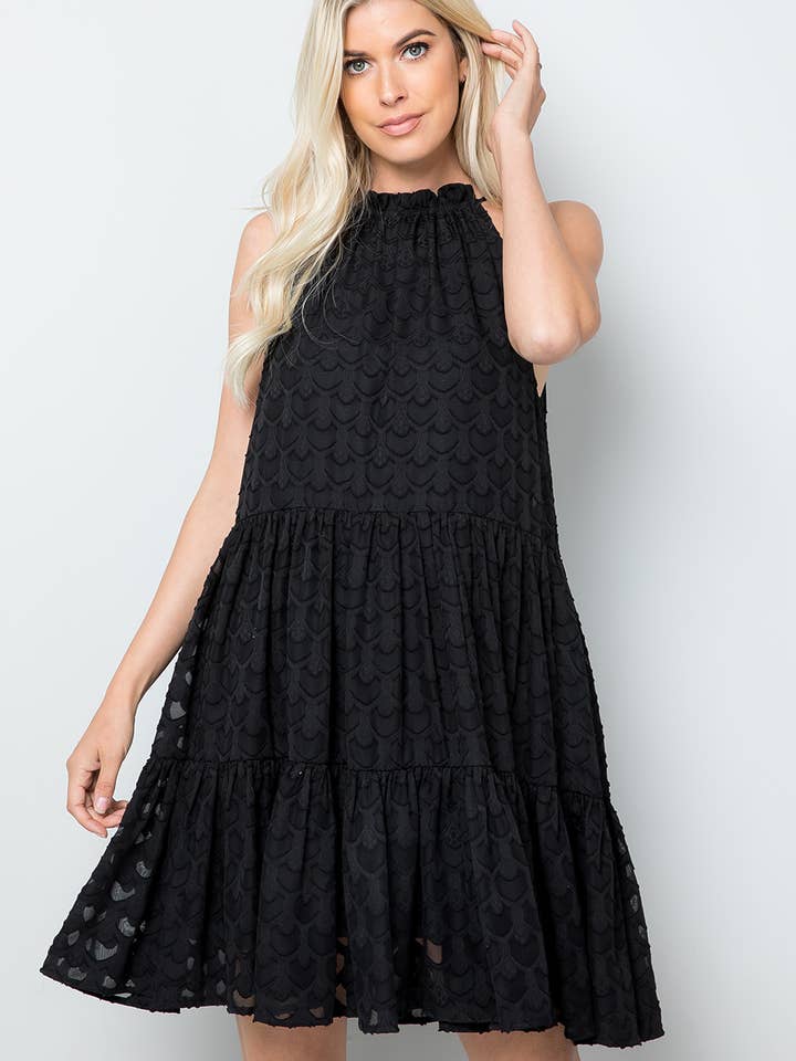 SW546 JACQUARD HELTER DRESS for wholesale by Sweet Lovely by Jen