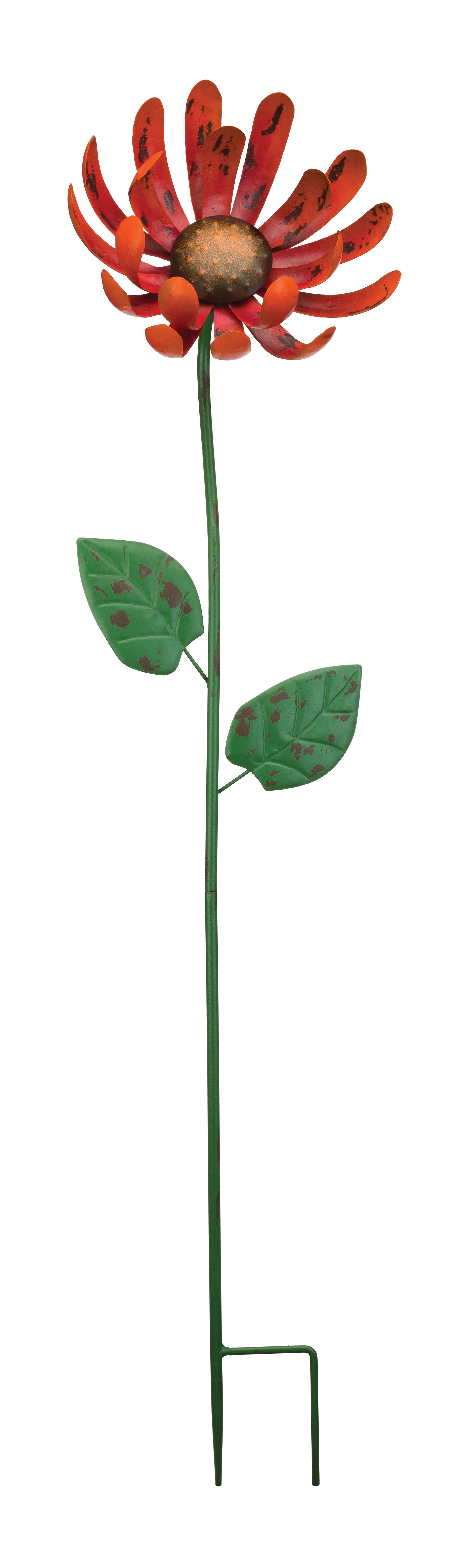 Regal Art & Gift - Wholesale Garden/Lawn Stake - 36" Rustic Flower Stake - Mum1