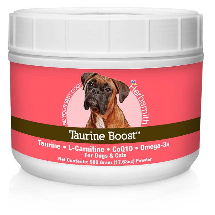 Herbsmith - Wholesale Pet Supplement - Cat/Dog - Taurine Boost - Featuring Taurine • L-Carnitine • Omega 3's • Coenzyme Q102