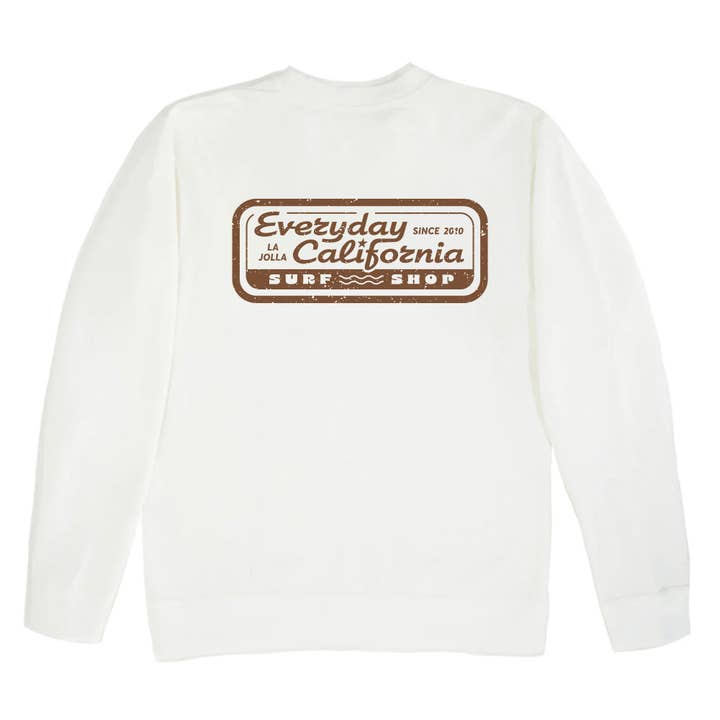 Everyday California - Wholesale Sweatshirt - Unisex - Surf Shop Crewneck - Everyday California Graphic Logo Crew