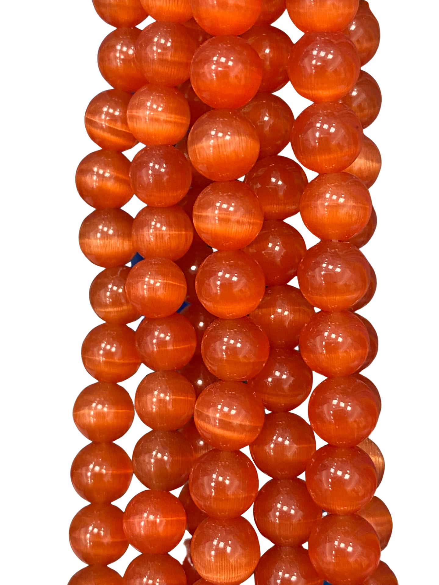 The Bead District - Vendita all'ingrosso Perline - Occhio di gatto da 8 mm, (lucido), rotondo/liscio2