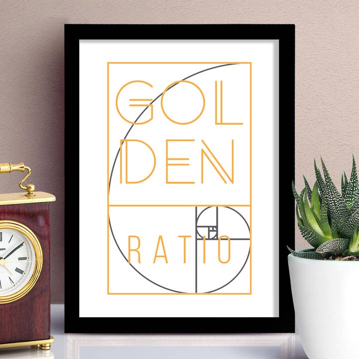 Golden Ratio - Classic Crest Card Stock Art Print for wholesale by Point 506