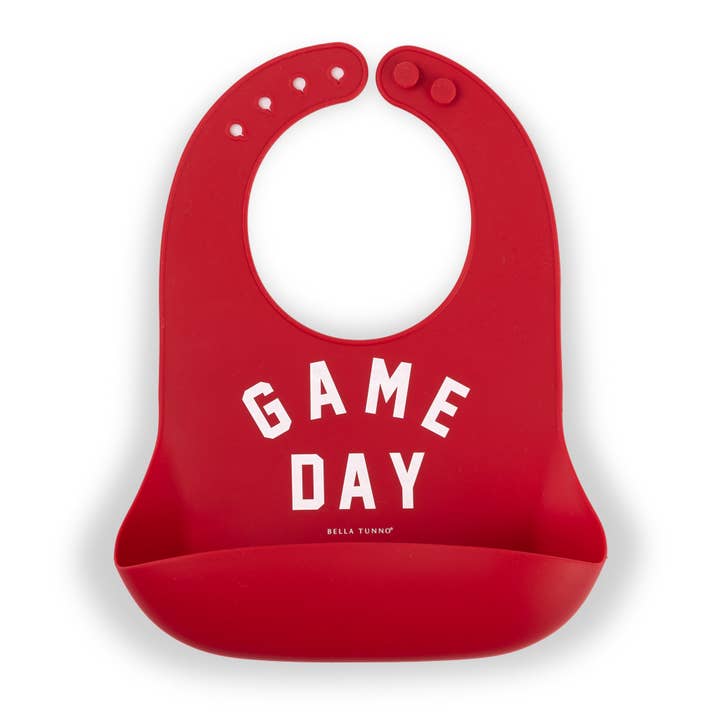 Game Day Wonder Bib for wholesale by Bella Tunno
