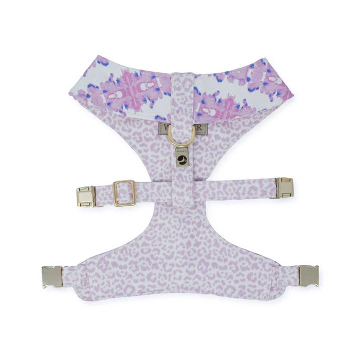 Wag & Wonder - Wholesale Pet Harness - Dog - French Lavender Reversible Dog Harness2