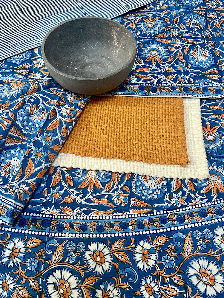 natural habitat - Wholesale Tablecloth - Tablecloth 60X 90 Sarah Blue2