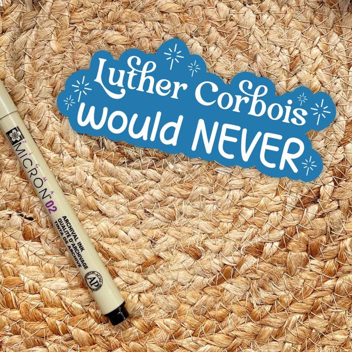 Autocollant Étincelle de l'Éternelle Flamme Luther Corbois pour la vente par Serafine Art and Design