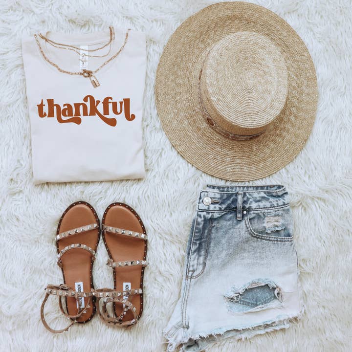 Thankful - NEW Tee for wholesale by SBG Co.
