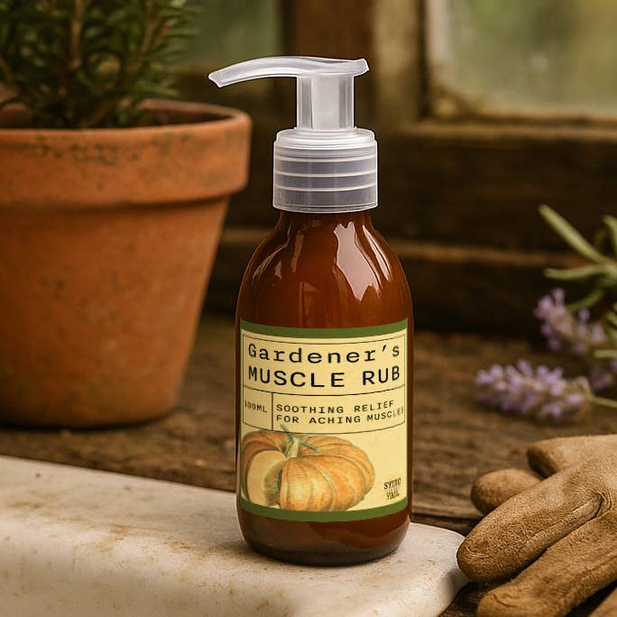 GARDENER'S COLLECTION - MUSCLE RUB 100ml for wholesale by Sting in the Tail Ltd