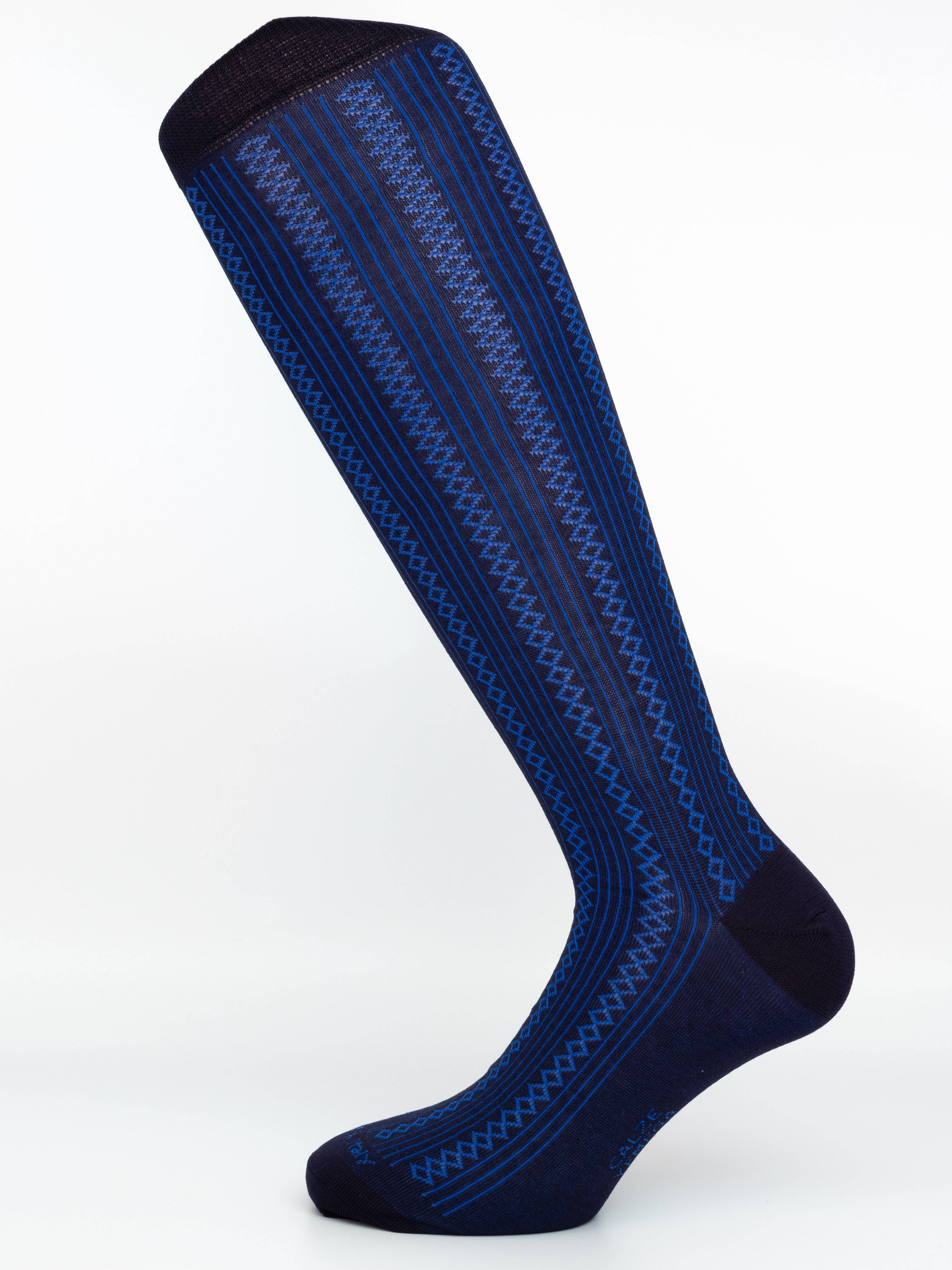 Calze Yemega - Wholesale Socks - Men's -  Rib and diamond socks for men1