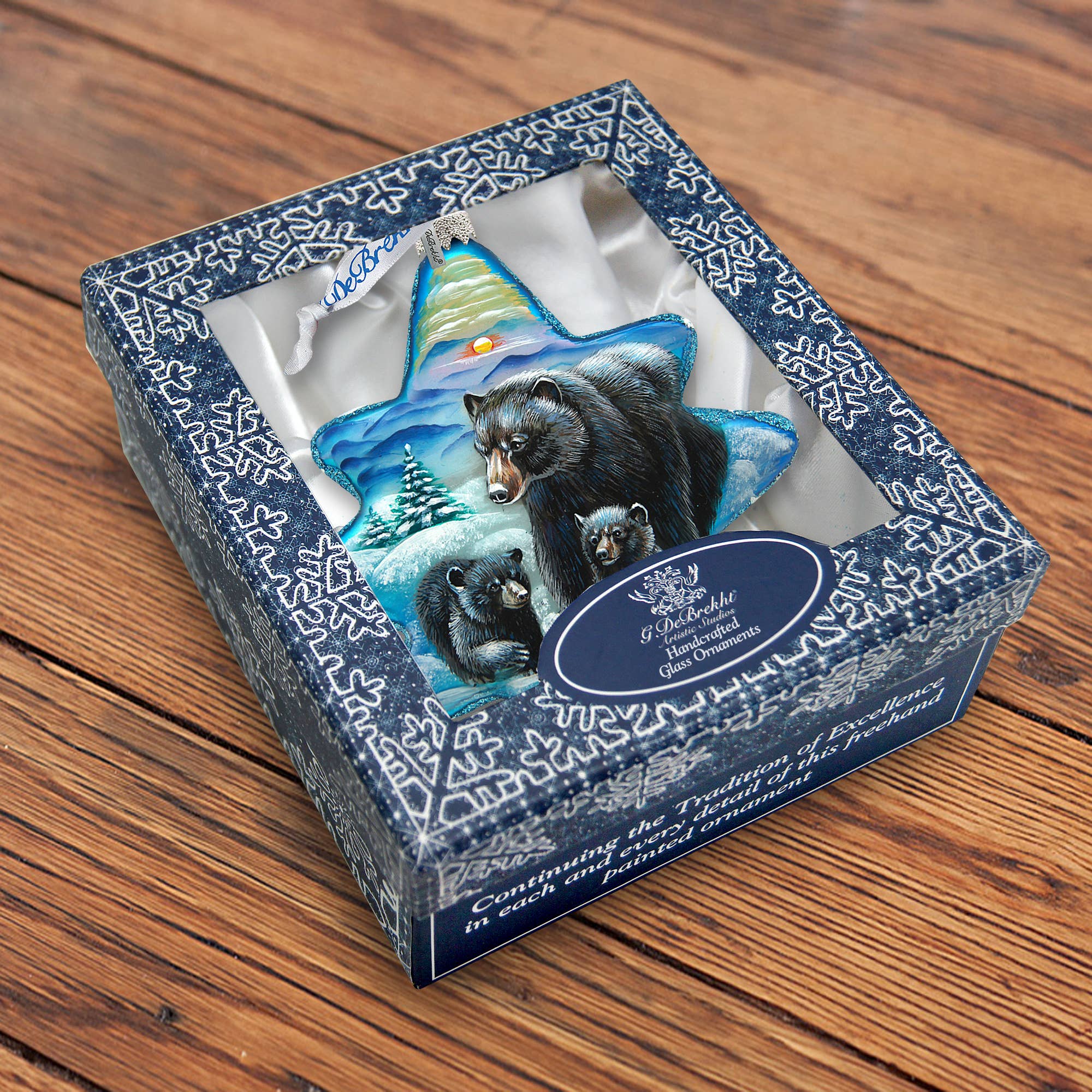 G DeBrekht - Vendita all'ingrosso Decorazione - Black Bears Story - Decorazione natalizia a stella nord2