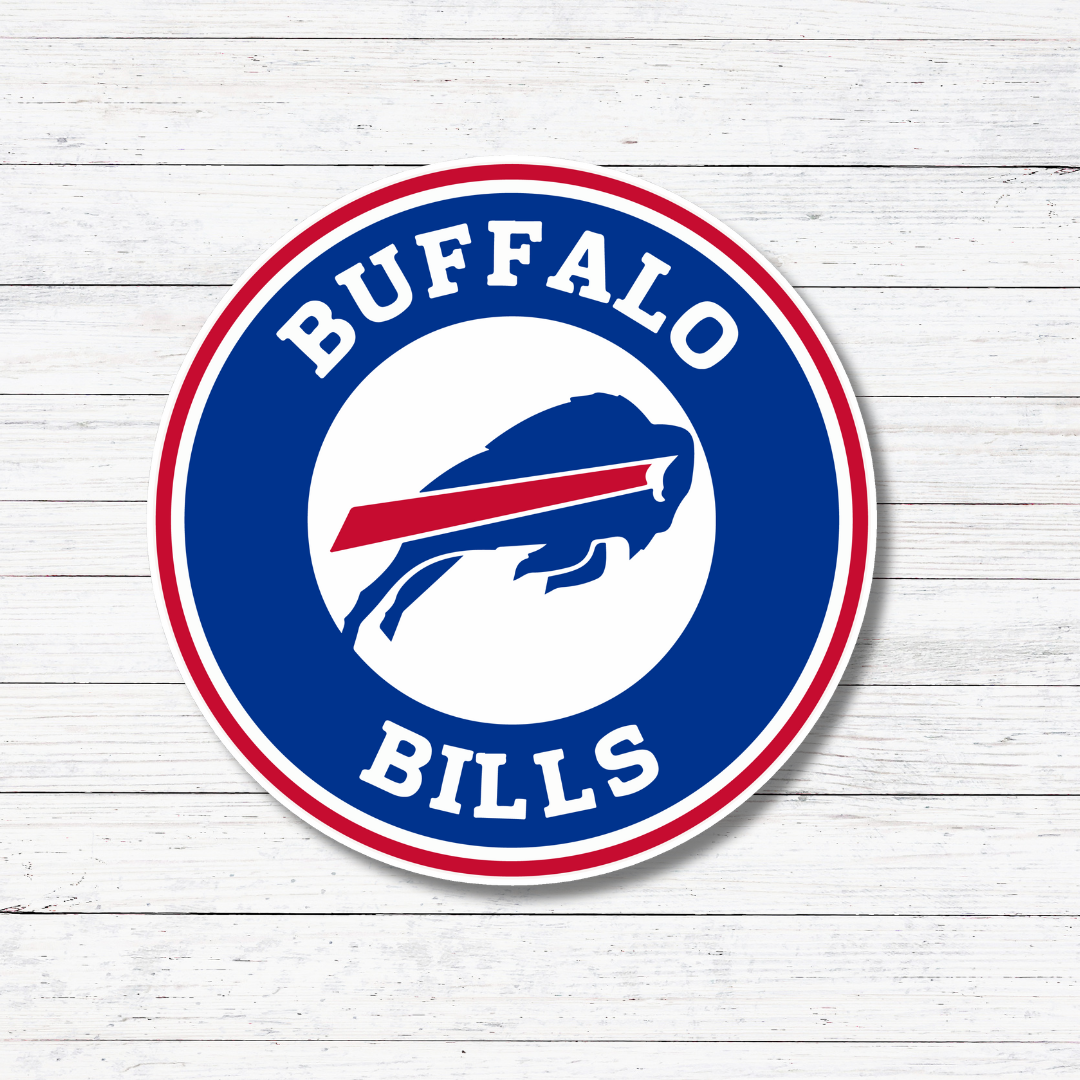 Oily Graphic Creations - Venta al por mayor Pegatina - Pegatinas e imanes del equipo de la NFL de los Bills1