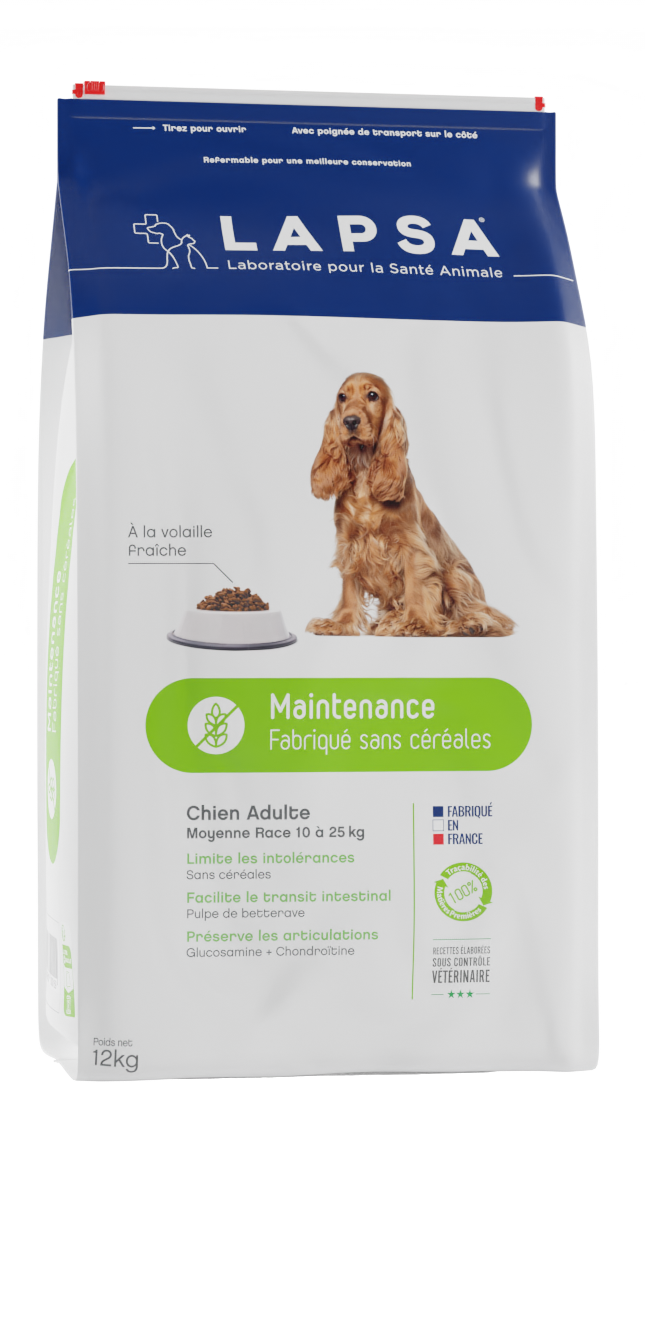 LAPSA - Wholesale Voer - Hond - HONDENBROKJES VOOR VOLWASSENEN VAN MIDDELGROTE RASSEN GRAANVRIJ 3 KG3